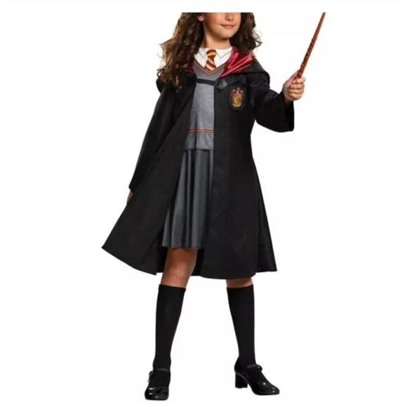 Harry Potter Hermione Granger Halloween Costume Dress with Attached Robe Various - Picture 1 of 9